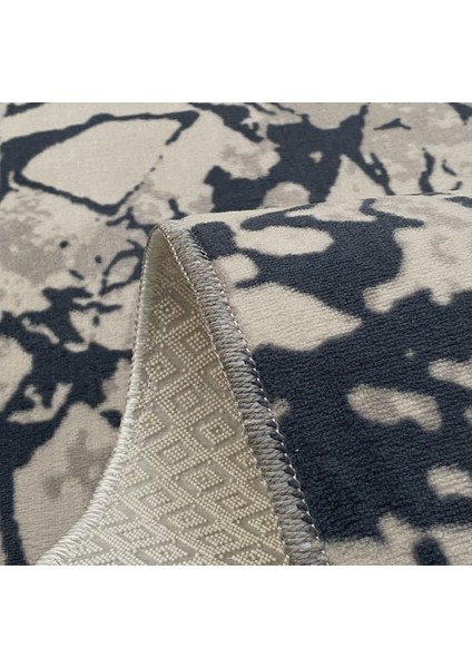 Yıkanabilir Kaymaz Taban Desen 040 Mavi 120 x 170 cm Dijital Baskı Halı modelleri