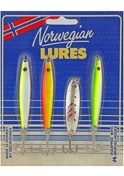 Norwegian Lures Jig Set 4 Lü