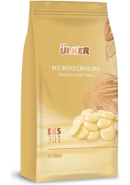 Pul Fildişi Kuvertür Çikolata Ekstra 2,5 kg