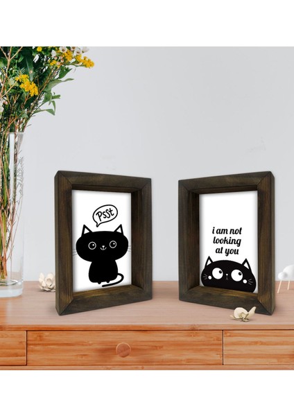Gift Dekoratif 2'li Doğal Masif Ahşap Çerçeve 15X20CM-4 fiyatları