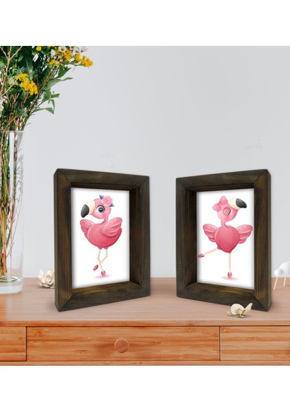 Gift Dekoratif 2'li Doğal Masif Ahşap Çerçeve 15X20CM-34 fiyatları