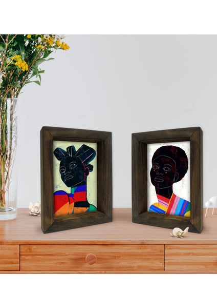 Gift Dekoratif 2'li Doğal Masif Ahşap Çerçeve 15X20CM-9 fiyatları