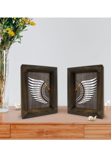 Gift Dekoratif 2'li Doğal Masif Ahşap Çerçeve 15X20CM-68 fiyatları