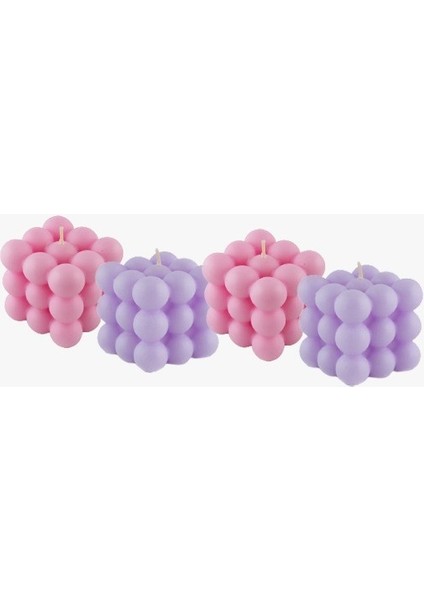 Bubble Mum Set 4'lü Pembe/mor