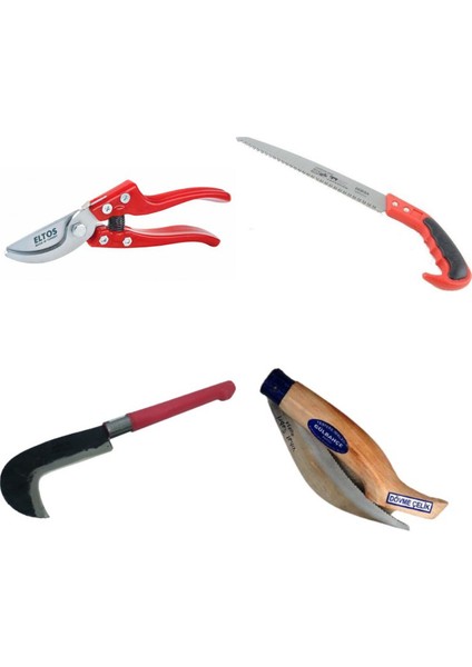 4 Lü Budama Kombine Set
