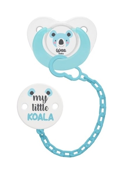 372 Emzik Askı Seti Mavi 6-18 Ay