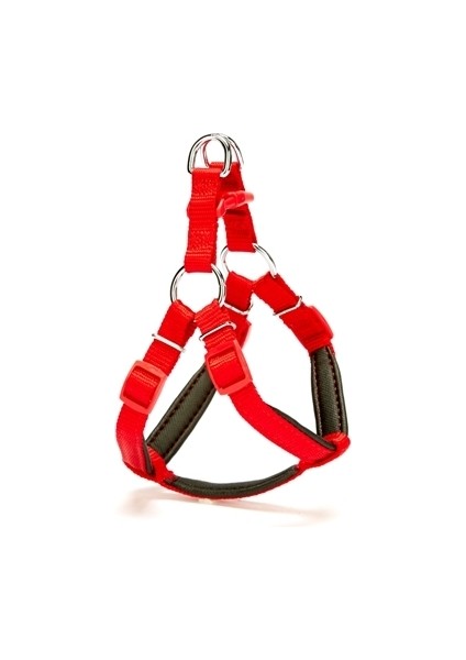 Comfort Ronin Köpek Göğüs Tasması Paslanmaz 45 cm Kırmızı