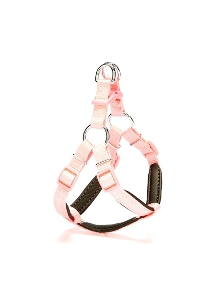 Comfort Ronin Köpek Göğüs Tasması Paslanmaz 45 cm Pembe