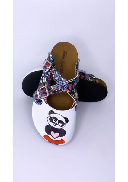 Zikzak Dansçı Panda Mantar Sabo Terlik
