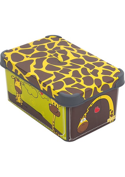 Style Box Giraffe - 5 Litre Dekoratif Saklama Kutusu