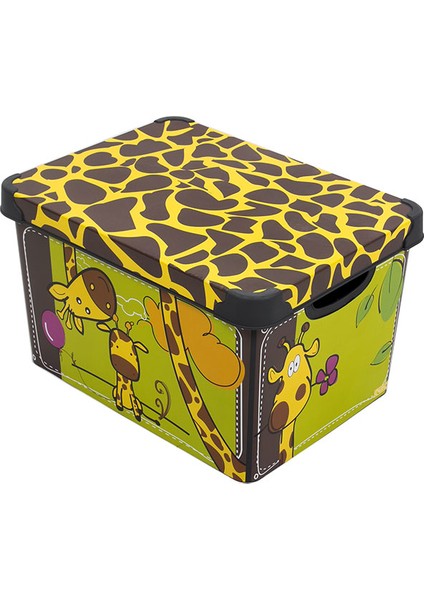 Style Box Giraffe - 20 Litre Dekoratif Saklama Kutusu