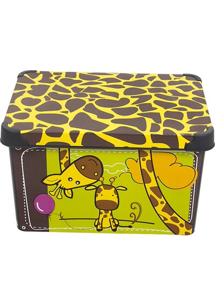 Style Box Giraffe - 20 Litre Dekoratif Saklama Kutusu