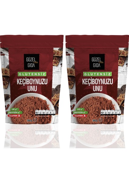 Glutensiz Keçiboynuzu Unu 300 gr x 2