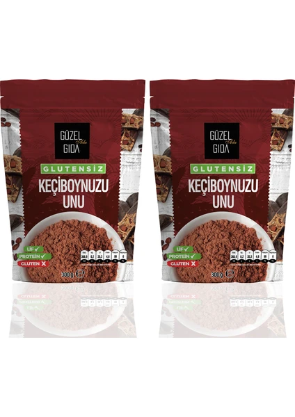 Güzel Ada Gıda Glutensiz Keçiboynuzu Unu 300 gr x 2