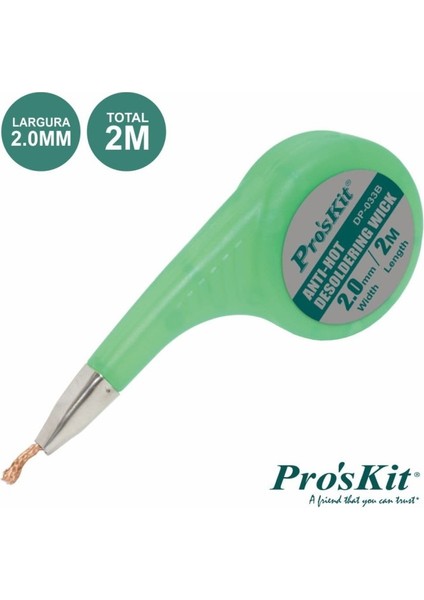 DP-033B Lehim Toplama Em Me Teli 2.0 mm 2m