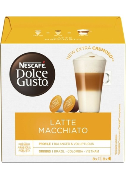 Dolce Gusto Latte Macchıato Extra Cremoso