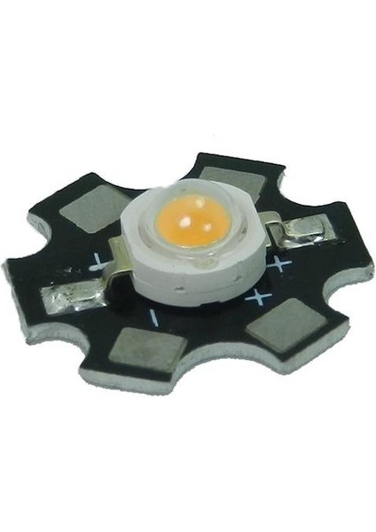 Tam Spektrum 3W Bitki Büyüme 400NM ~ 840NM LED Çip Diyot Siyah Pcb Bord