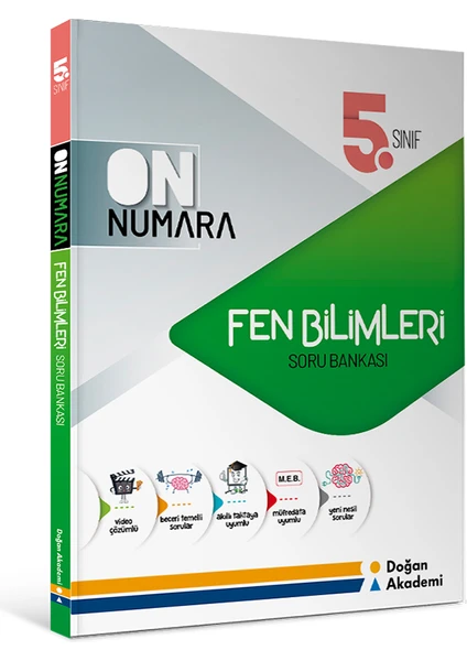 Doğan Akademi 5. Sınıf On Numara Fen Bilimleri Soru Bankası