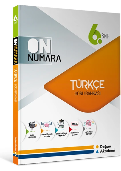 Doğan Akademi 6. Sınıf On Numara Türkçe Soru Bankası