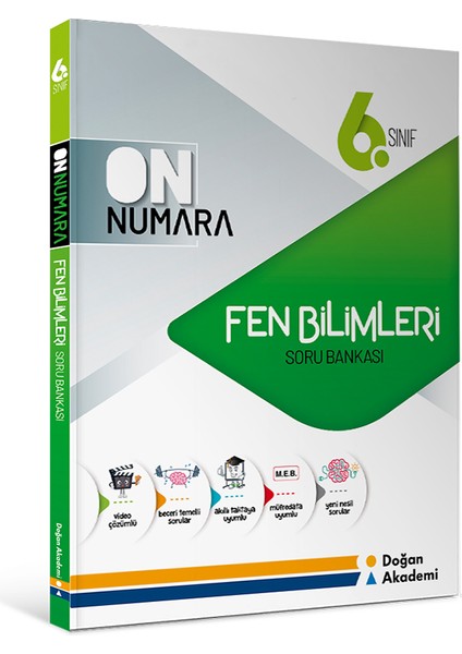 6. Sınıf On Numara Fen Bilimleri Soru Bankası