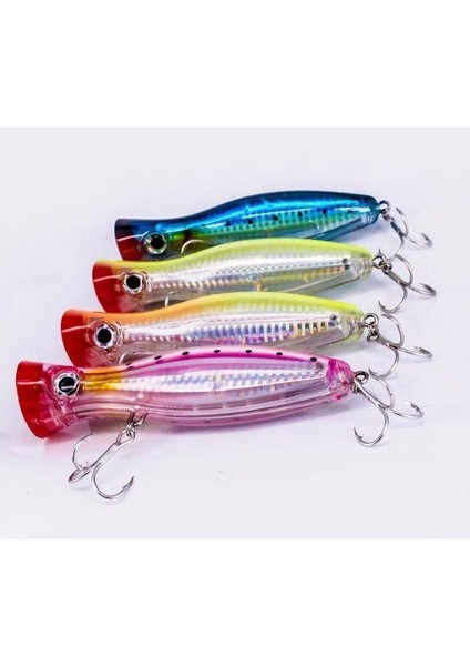 Profısher Lüfer Ton Akya Sert Popper Yapay Yem 40 gr 12,5 cm Yüzey