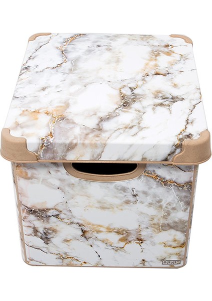 Style Box Marble Dekoratif Kutu - 20 Litre