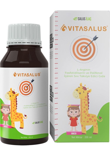 Vitasalus Balık Yağı Şurubu 200ML