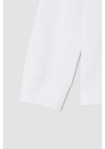 Erkek Çocuk Okula Dönüş Polo Yaka Uzun Kollu Tişört L0288A621AU modelleri