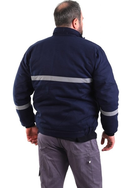 Eser - 7-7 Gabardin Içi Polarlı Mont - Lacivert fiyatları