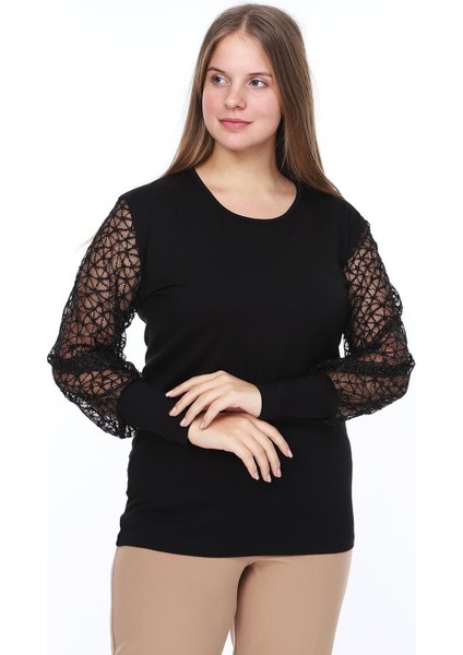 File Kol Büyük Beden Bluz 4B-0846 fiyatları
