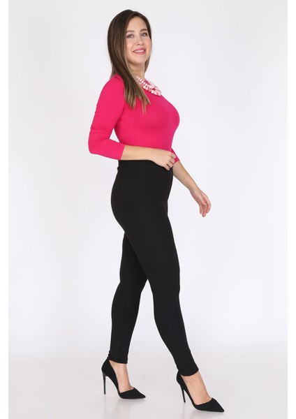 Içi Şardonlu Termal Büyük Beden Tayt 20B-0797 fiyatları