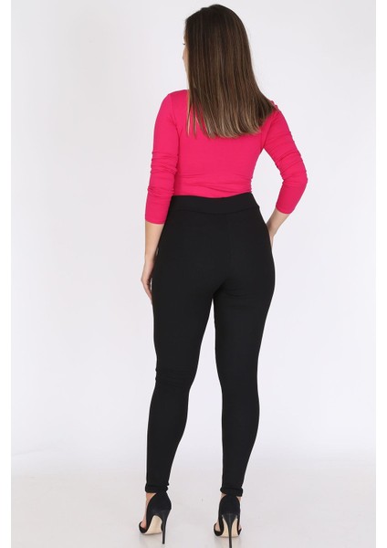 Içi Şardonlu Termal Büyük Beden Tayt 20B-0797 modelleri