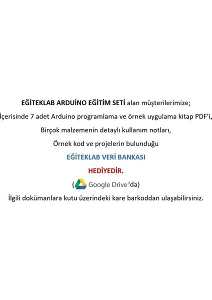 Eğiteklab Robotik Kodlama Seti Sarı Renkli Zeka Geliştirici 1 Adet fırsatları