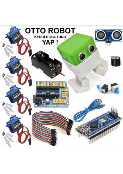 Otto Robot Full Set (Demonte)