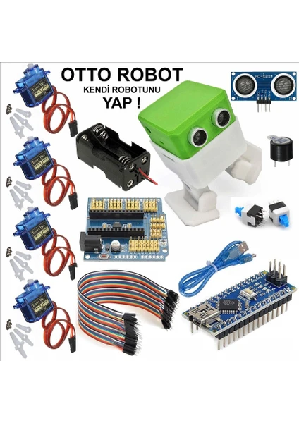 Otto Robot Full Set (Demonte)