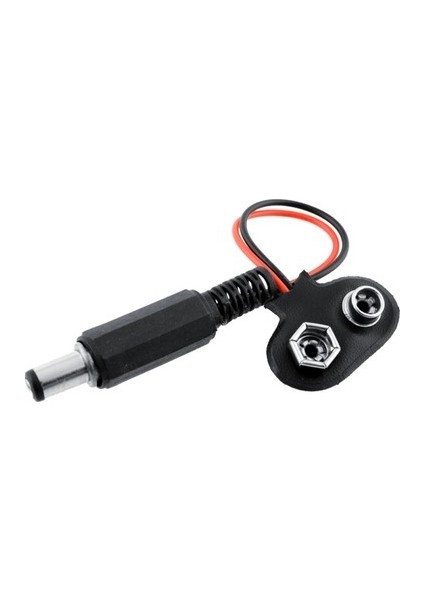 9V Pil Başlığı (Arduino Uyumlu Soketli)