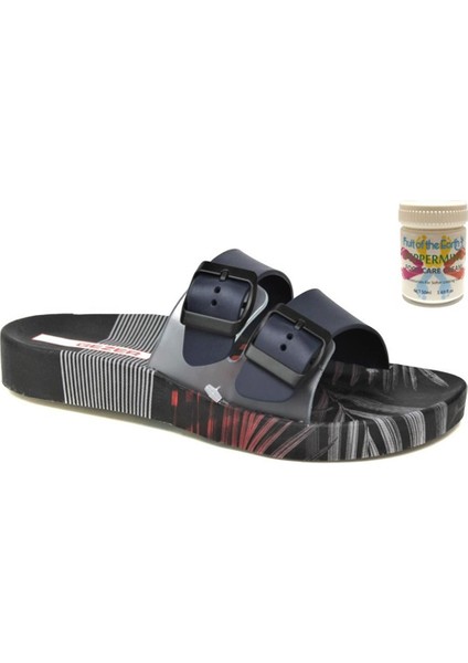 Gzr Erkek Plaj Ev Banyo Deniz Havuz Günlük Terlik 50ML Nane Ferahlığı Topuk Çatlağı ve Nasır Giderici Krem