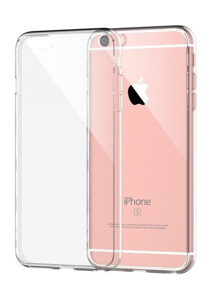 Apple iPhone 6 Plus Kılıf Şeffaf Silikon Hibrit Case