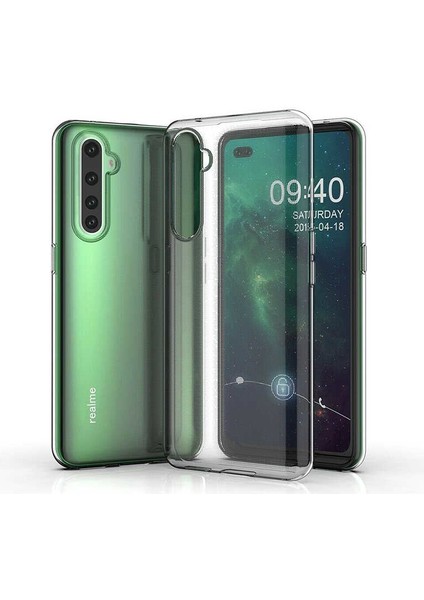 Realme 6 Pro Kılıf Şeffaf Silikon Hibrit Case