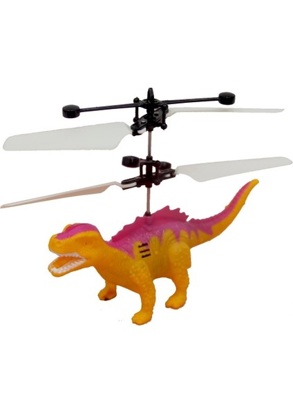 El Sensörlü Harekete Duyarlı Uçan Dinozor Helikopter modelleri