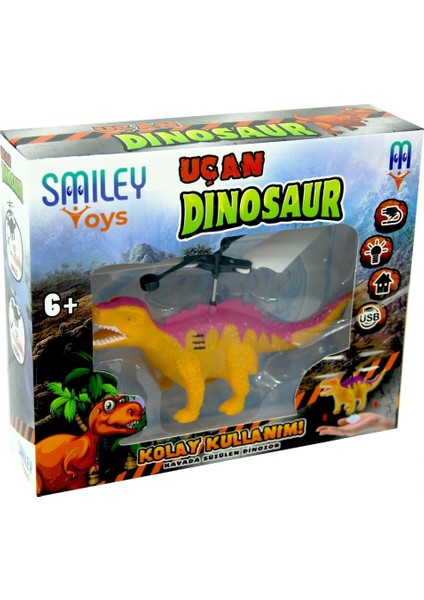 El Sensörlü Harekete Duyarlı Uçan Dinozor Helikopter fırsatları