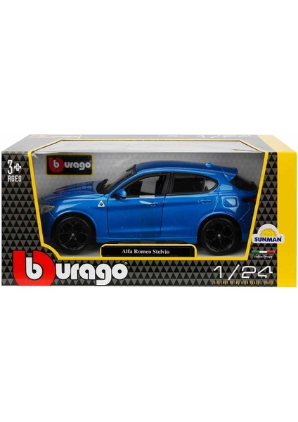 Bburago 1:24 Alfa Romeo Stelvio Model Araba