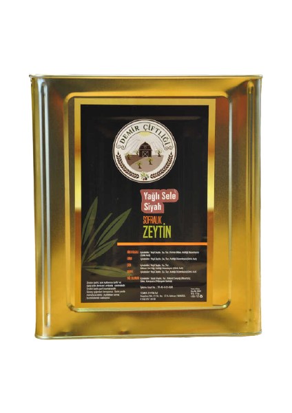 Çok Az Tuzlu Gemlik Kuru Sele Siyah Zeytin (%2-3 Tuzlu) 9 kg fiyatları