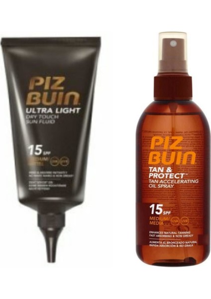 Yoğun Bronzlaştırıcı Güneş Seti Spf 15