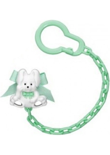 Figürlü Emzik Askısı 903 - Yeşil Ayı