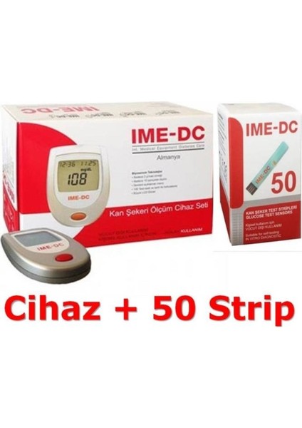 Ölçüm Cihazı + 50 Strip