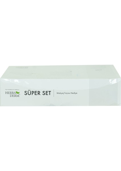 Süper Set Superserum Aha-Peeling 30 Ml + Saf Vitamin C 30 Ml + Makyaj Fırçası