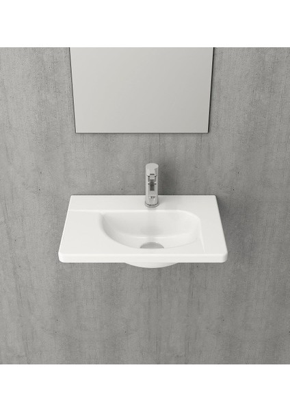 Bocchi Taormina Arch 45 cm Lavabo Beyaz 1015-001-0126