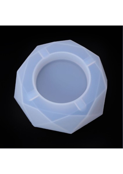 Epoksi Silikon Kalıp Küllük Kalıbı Kristal Model 13.5 cm