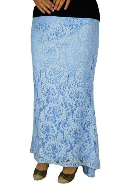 Kadın Uzun Güpür Etek BGLERM101 fiyatları